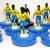 Subbuteo Andrew Table Soccer Brazil 1994 World Cup Winners on Classic Hasbro bases